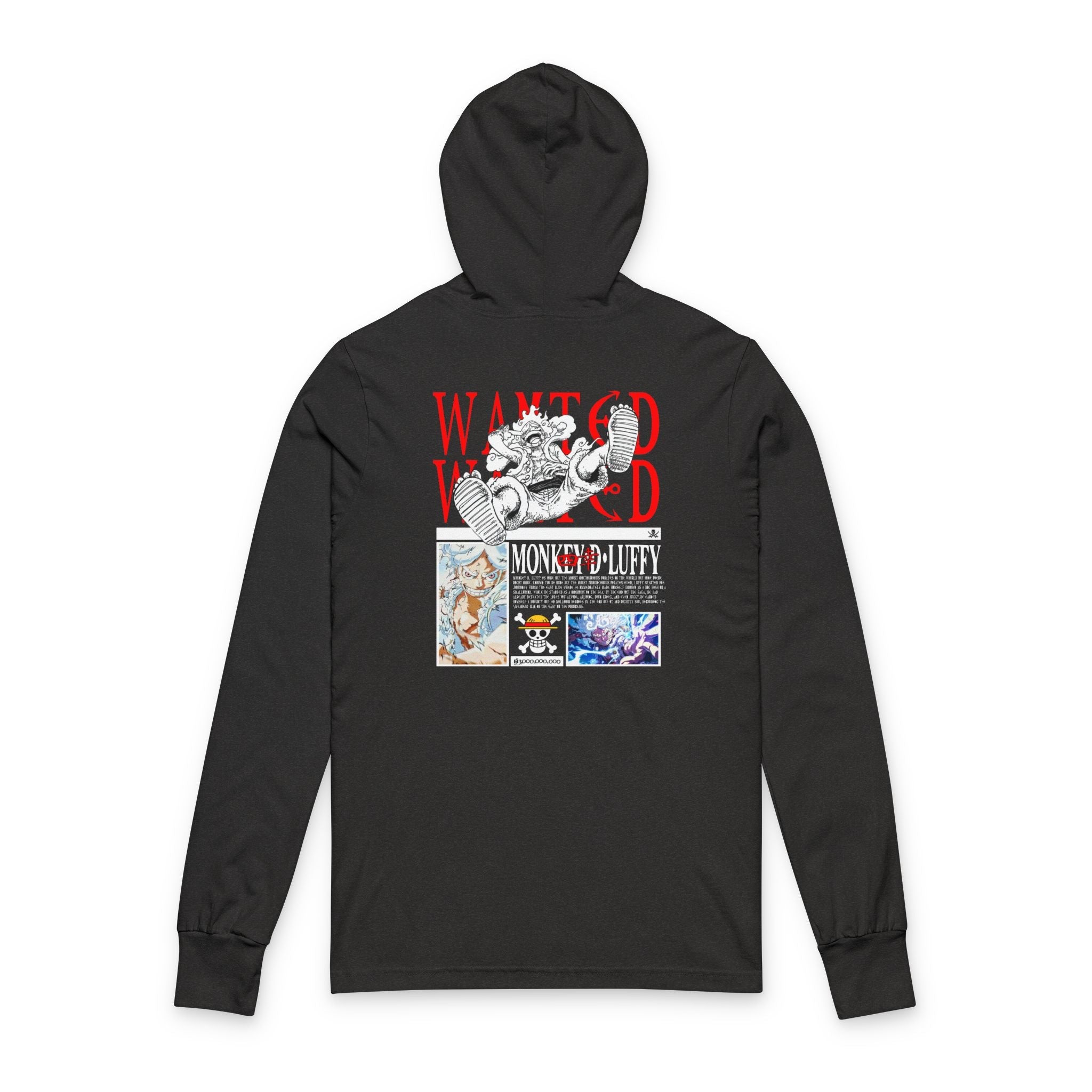 Luffy - Soft Long Sleeve One Peice Hoody