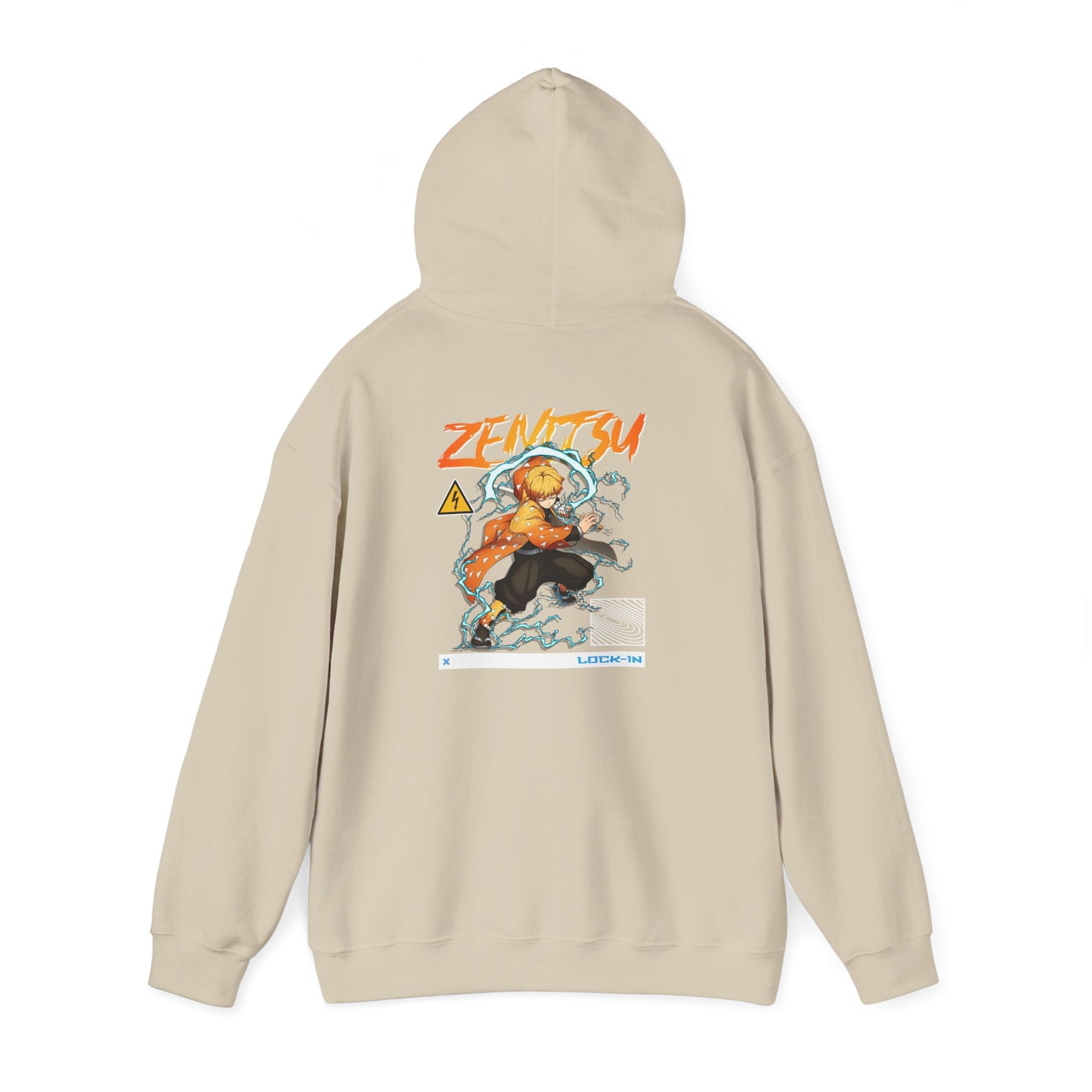 Zenitsu - Soft Long sleeve Demon Slayer Hoody