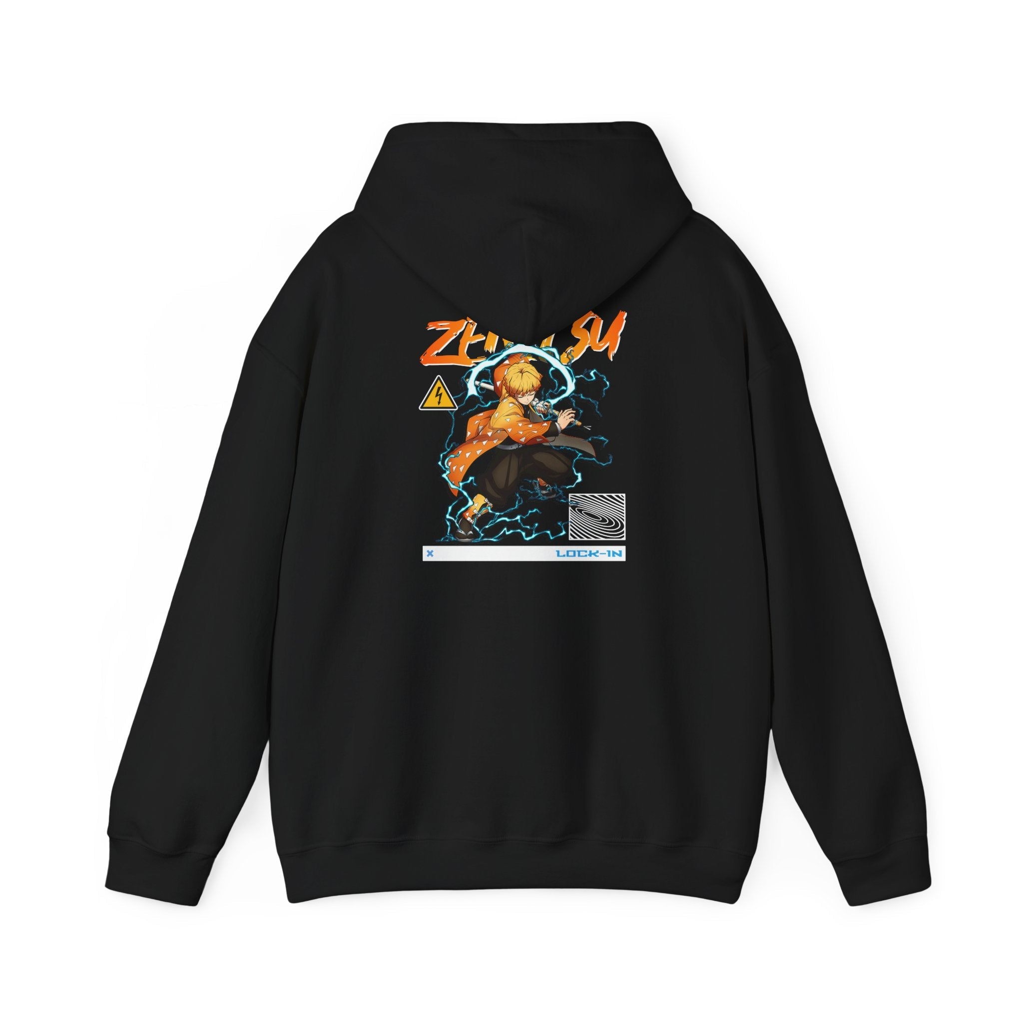 Zenitsu - Soft Long sleeve Demon Slayer Hoody