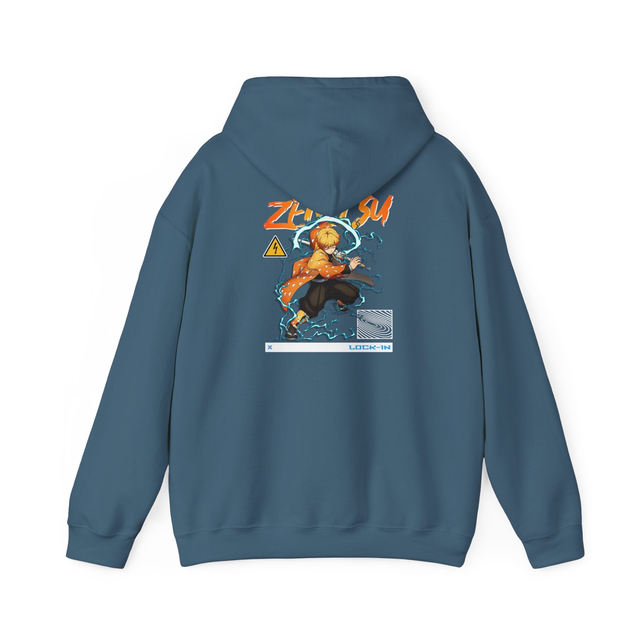 Zenitsu - Soft Long sleeve Demon Slayer Hoody
