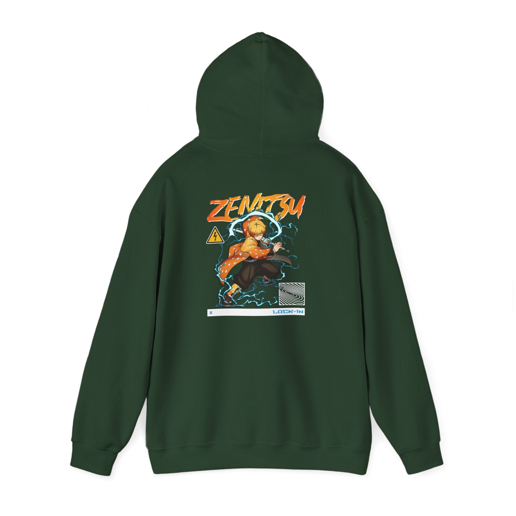 Zenitsu - Soft Long sleeve Demon Slayer Hoody
