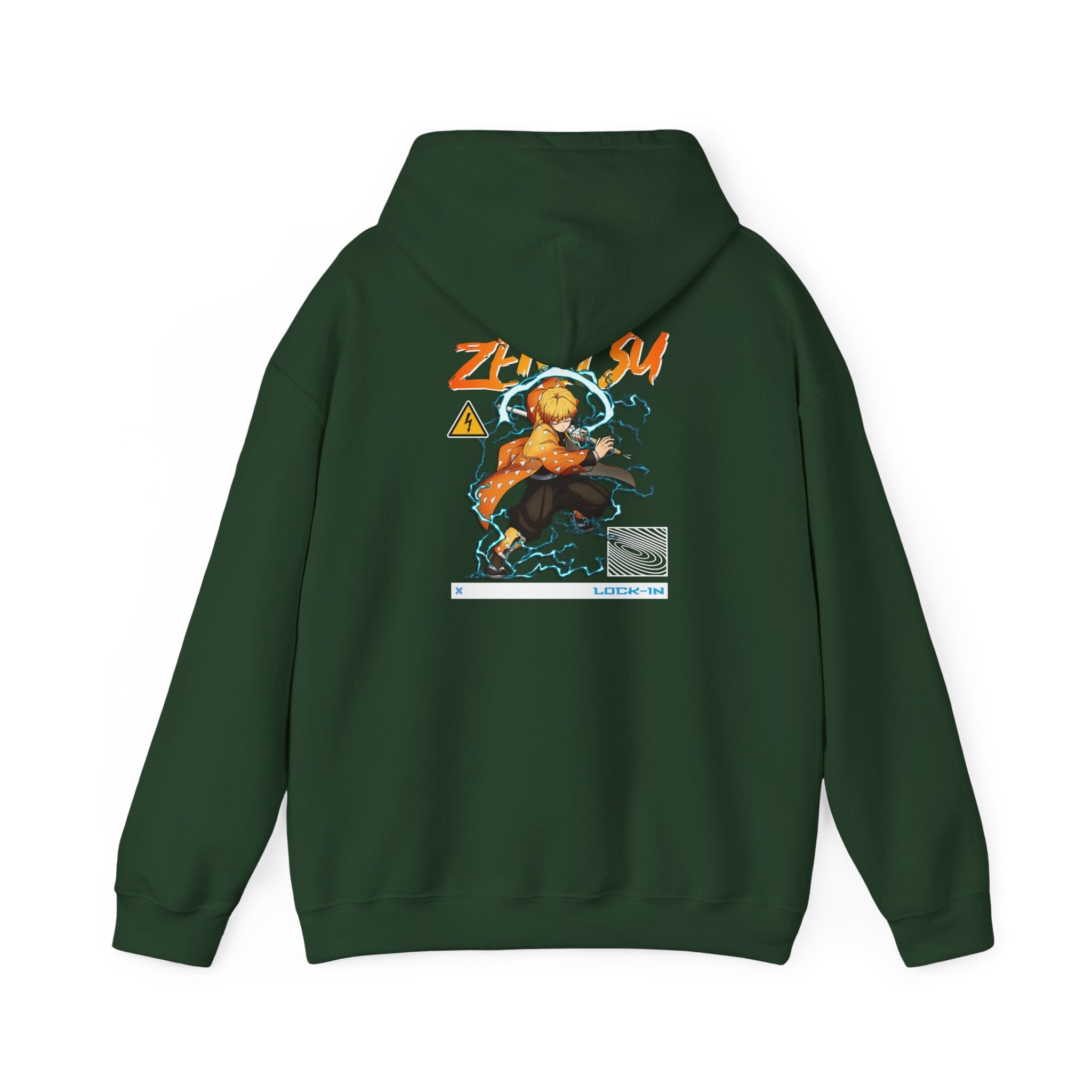 Zenitsu - Soft Long sleeve Demon Slayer Hoody